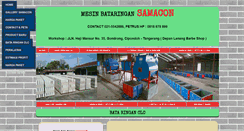 Desktop Screenshot of mesinbataringansamacon.com